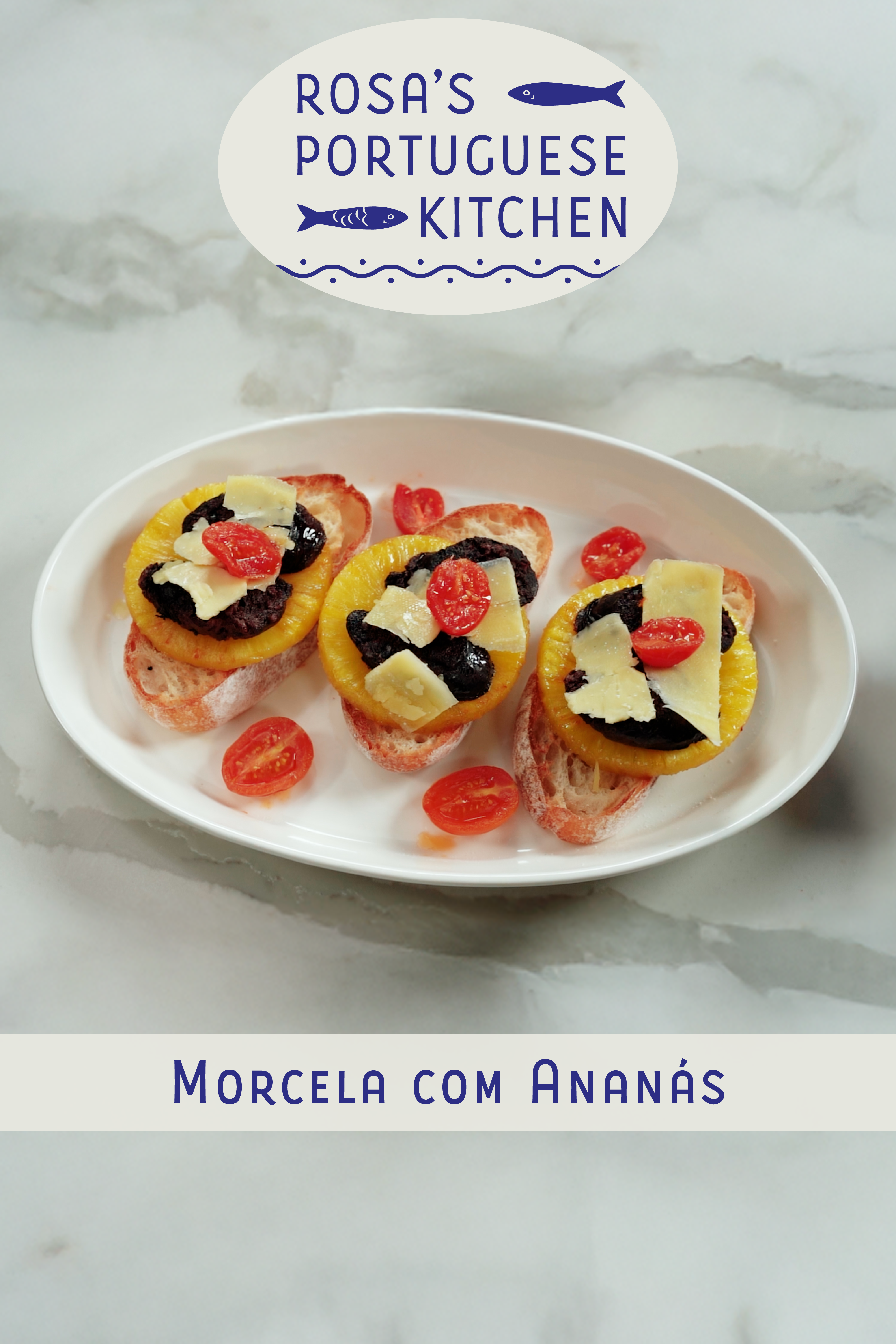 Morcela com Ananás