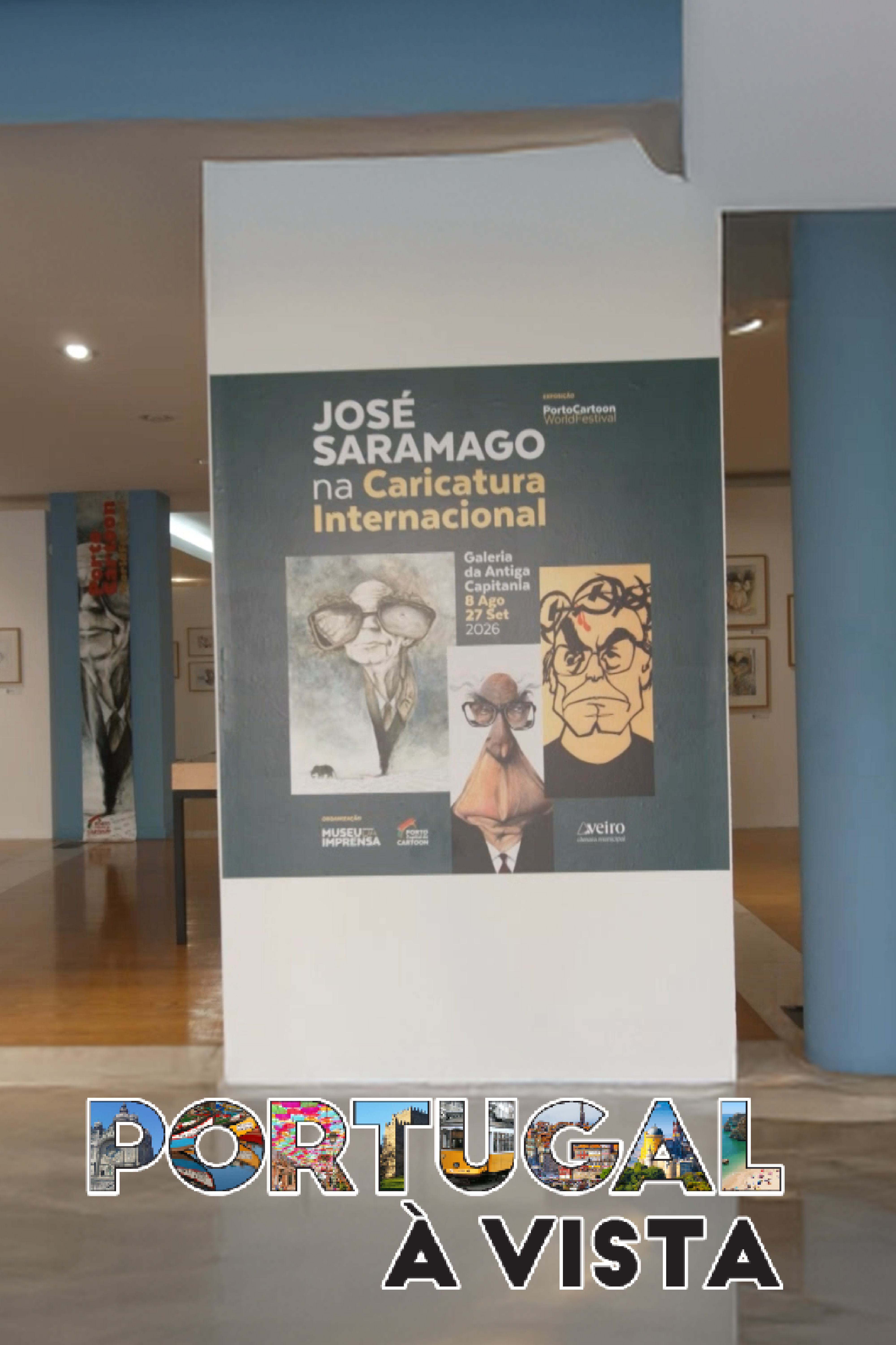 José Saramago na Caricatura Internacional