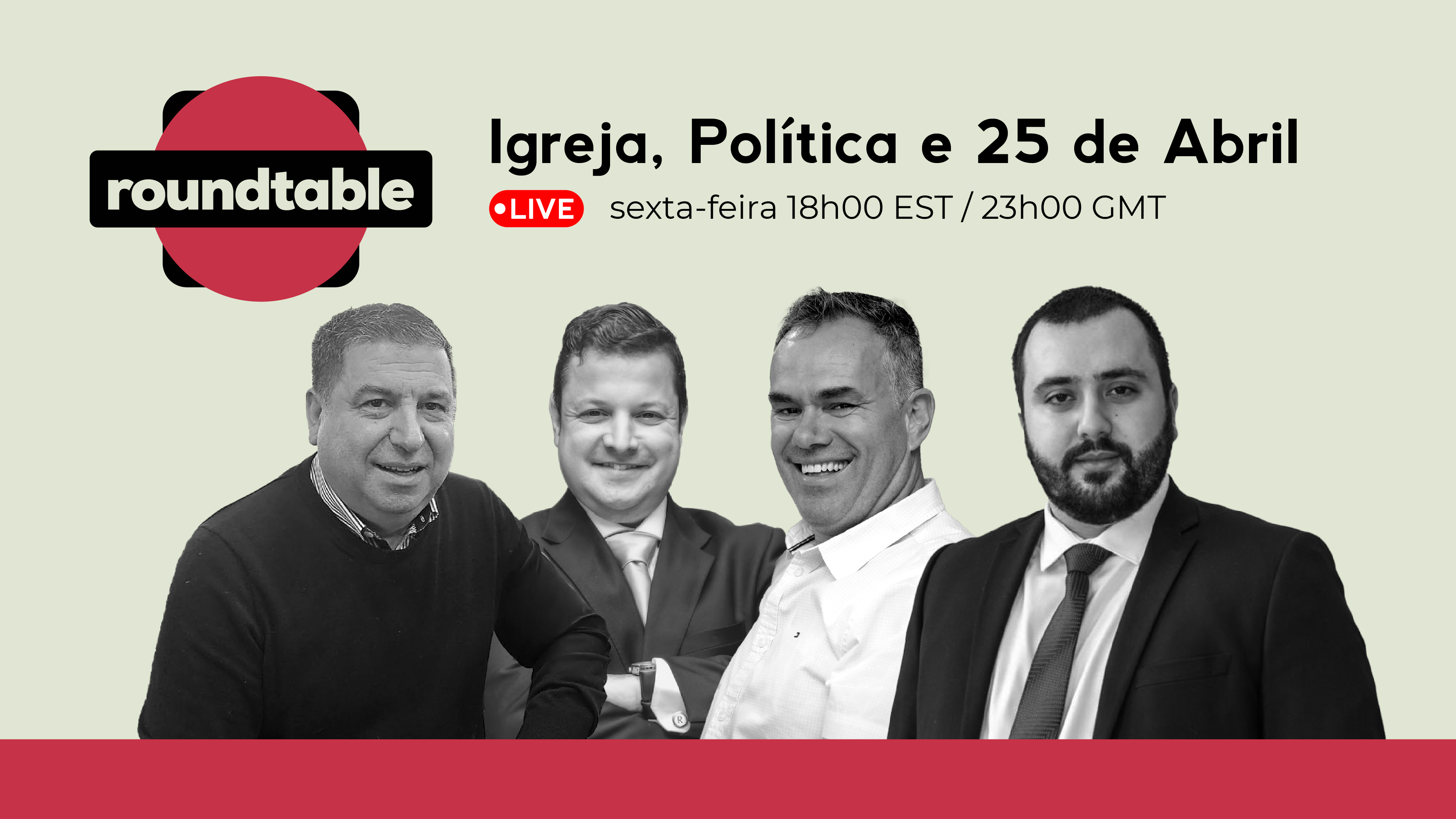 Roundtable: Igreja, Política e 25 de Abril