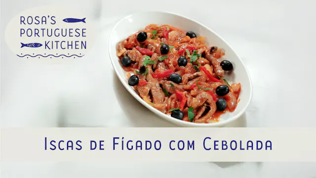 Iscas de Fígado com Cebolada