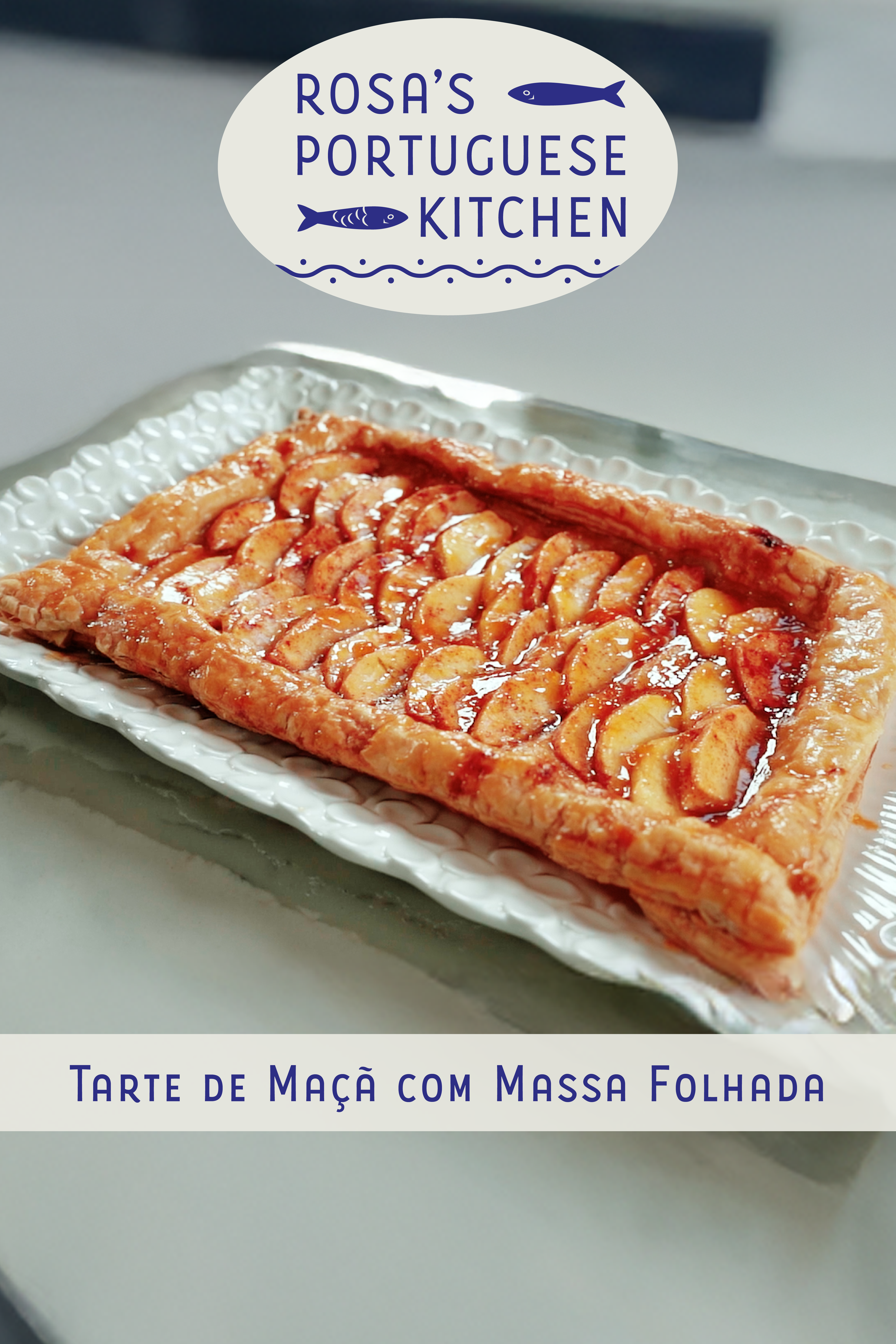 Tarte de Maçã com Massa Folhada