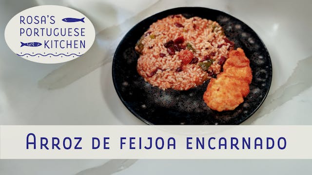 Arroz de feijoa encarnado