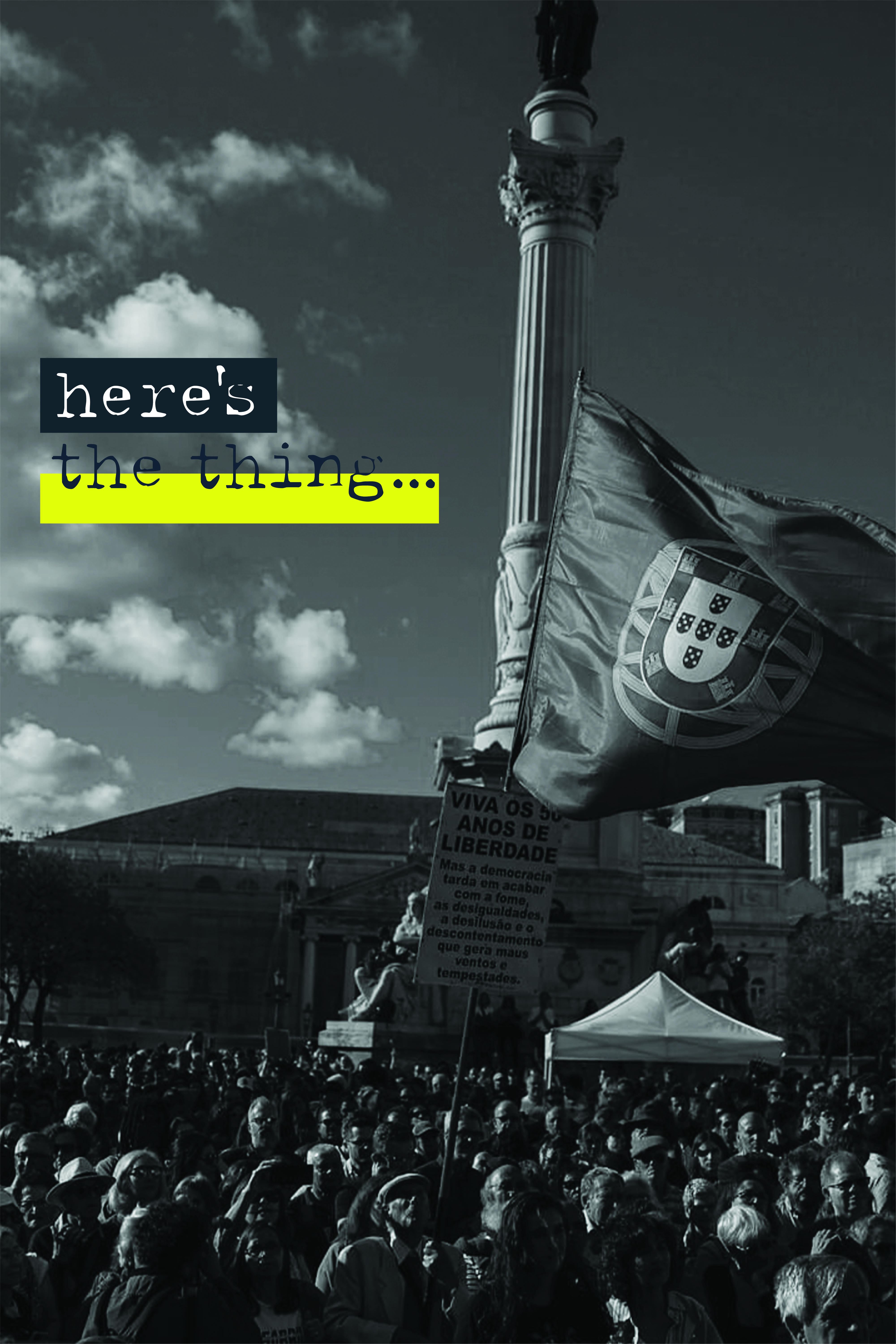 As celebrações do 25 de abril e o livro The Hyphen