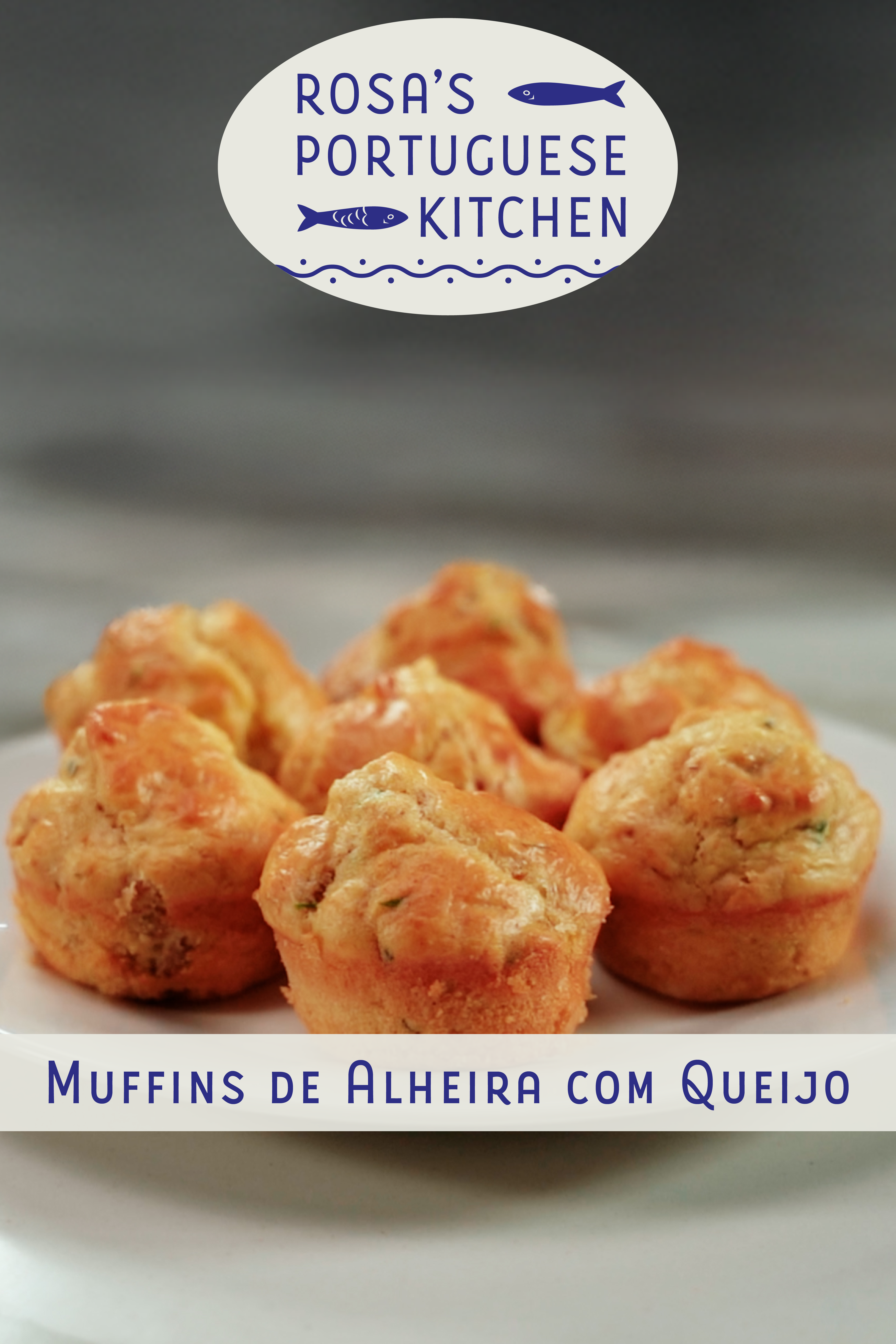 Muffins de Alheira com Queijo