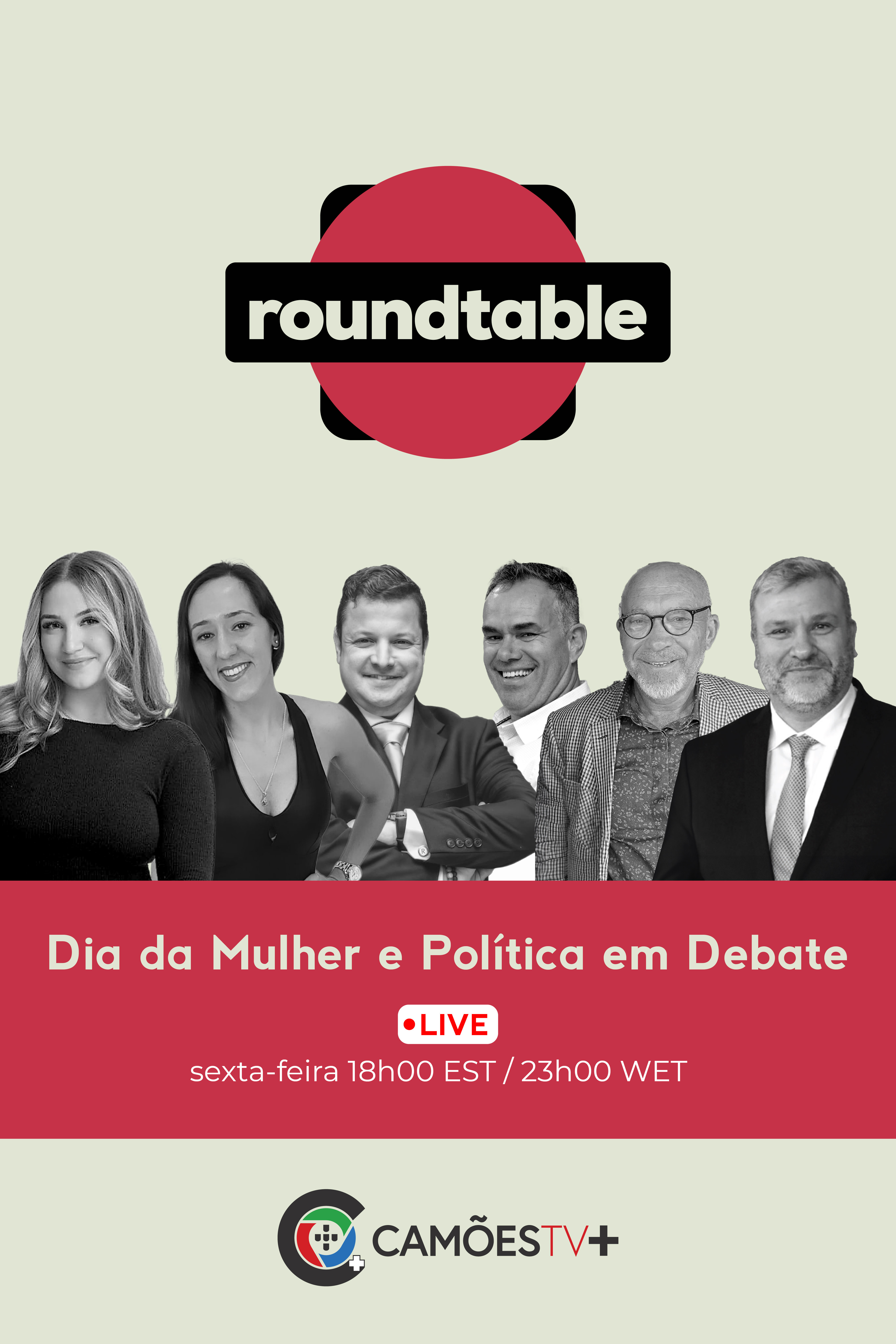 Roundtable: Dia da Mulher e Política em Debate - 03/07/2026, 00:10:08