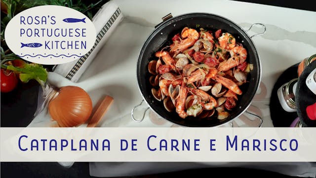 Cataplana de Carne e Marisco