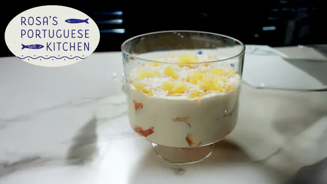 Semifrio de Ananás e Coco