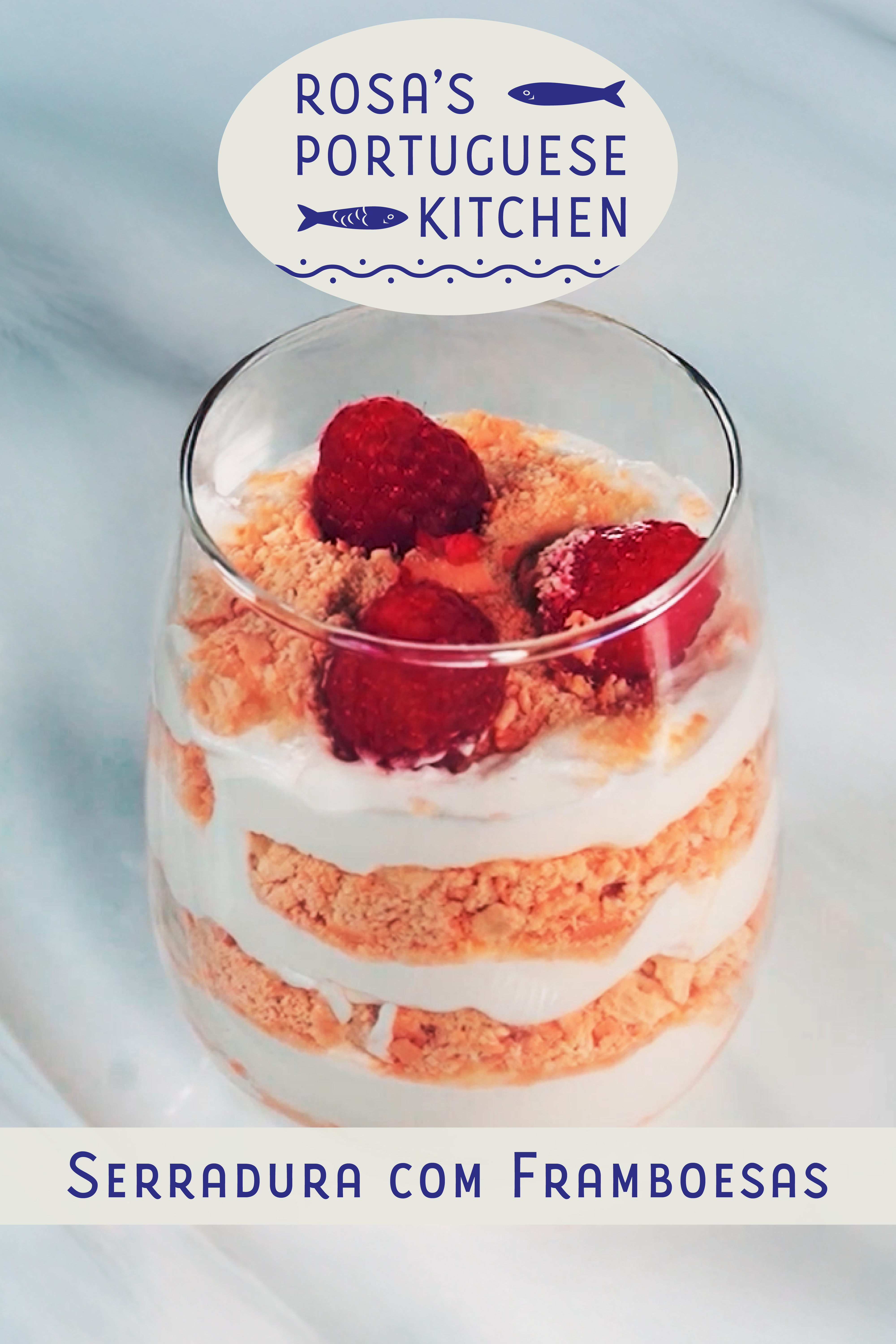 Serradura com Framboesas