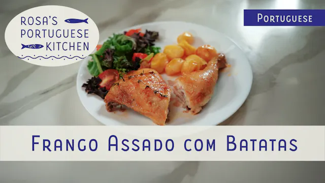 Frango Assado com Batatas