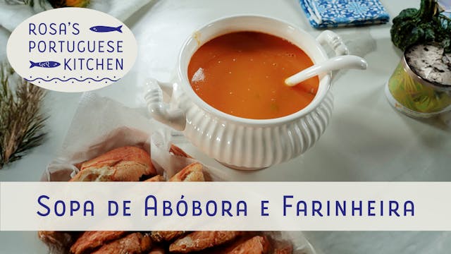 Sopa de Abóbora e Farinheira