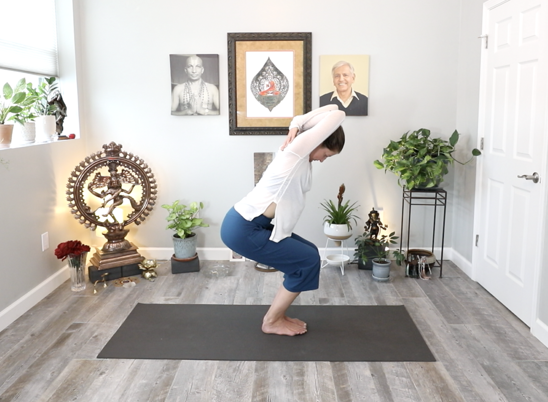 Ardha Utkaṭāsana series