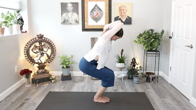 Ardha Utkaṭāsana series