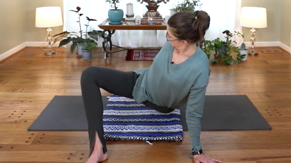 Yin for hips: Listening to tension