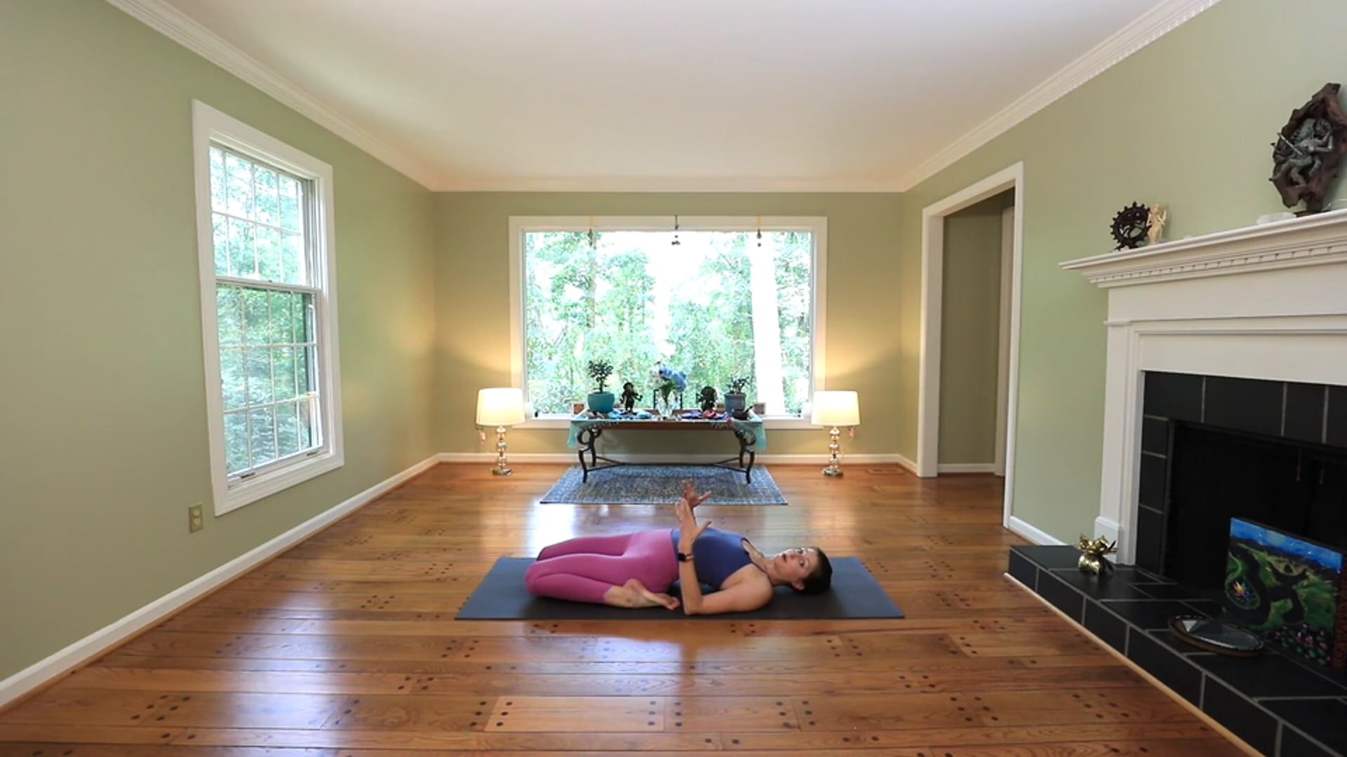 Posterior chain and supta vajrasana variation