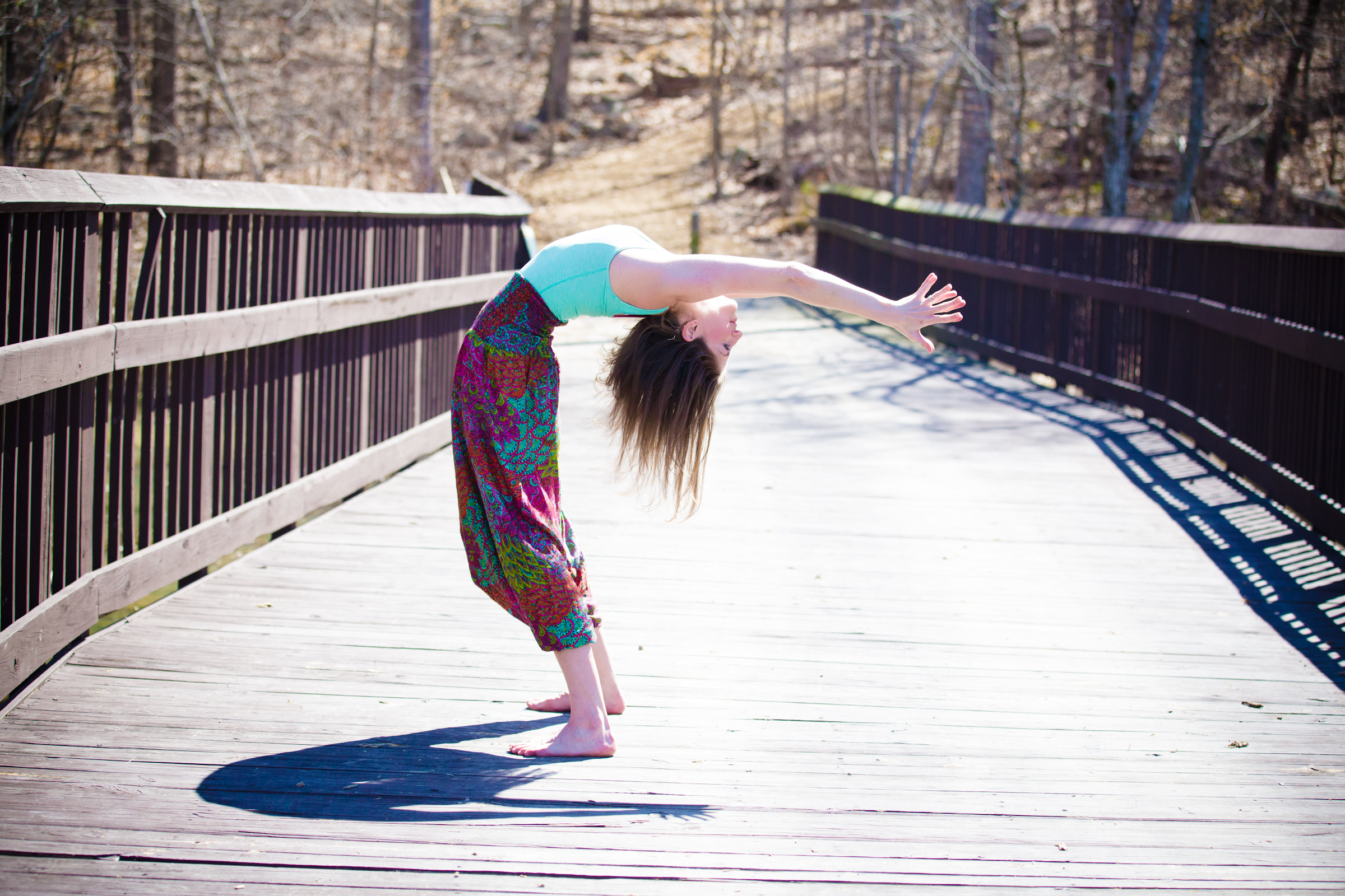 Relax your knees and free your spine