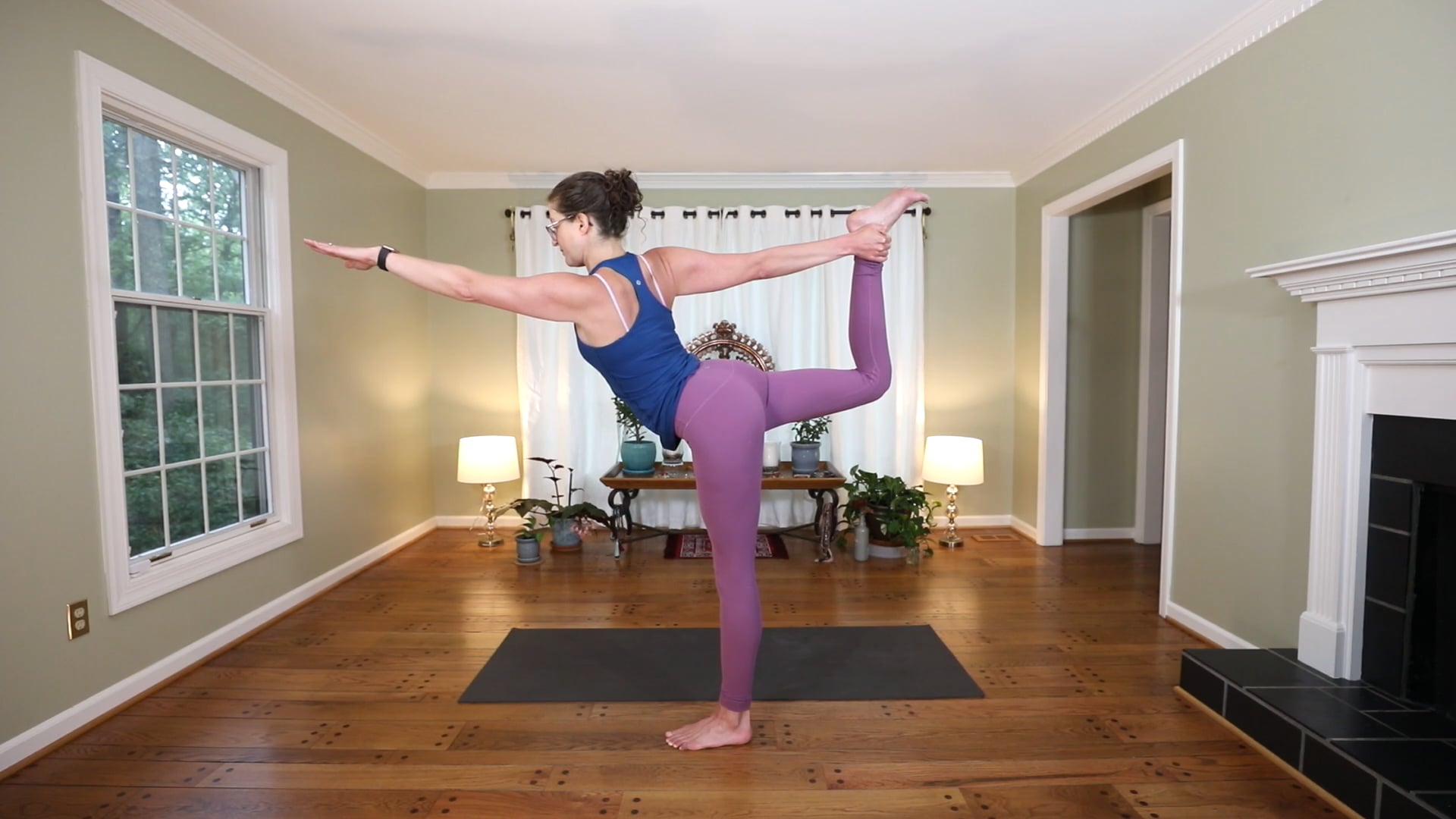 Building to Natarajasana