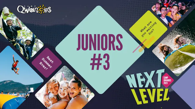 Juniors 3 Weekly Video – Qwanoes Summer 2023
