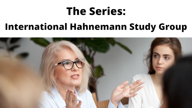 International Hahnemannian Study Group
