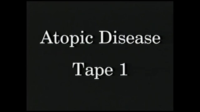 AtopicDiseases_Tape 1