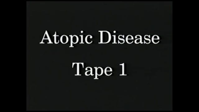 AtopicDiseases_Tape 1