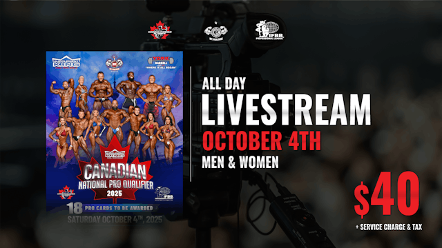 Canadian National Pro Qualifier 2025 - Full Show