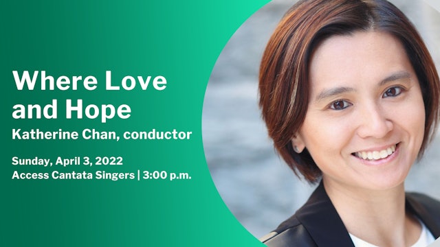 Where Love and Hope - Concert