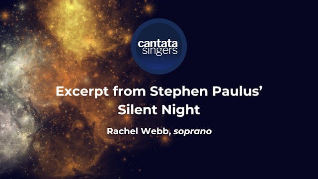 Excerpt from Stephen Paulus: Silent N...