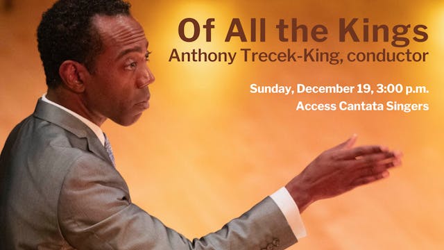 Of All the Kings - Q & A with Anthony Trecek-King