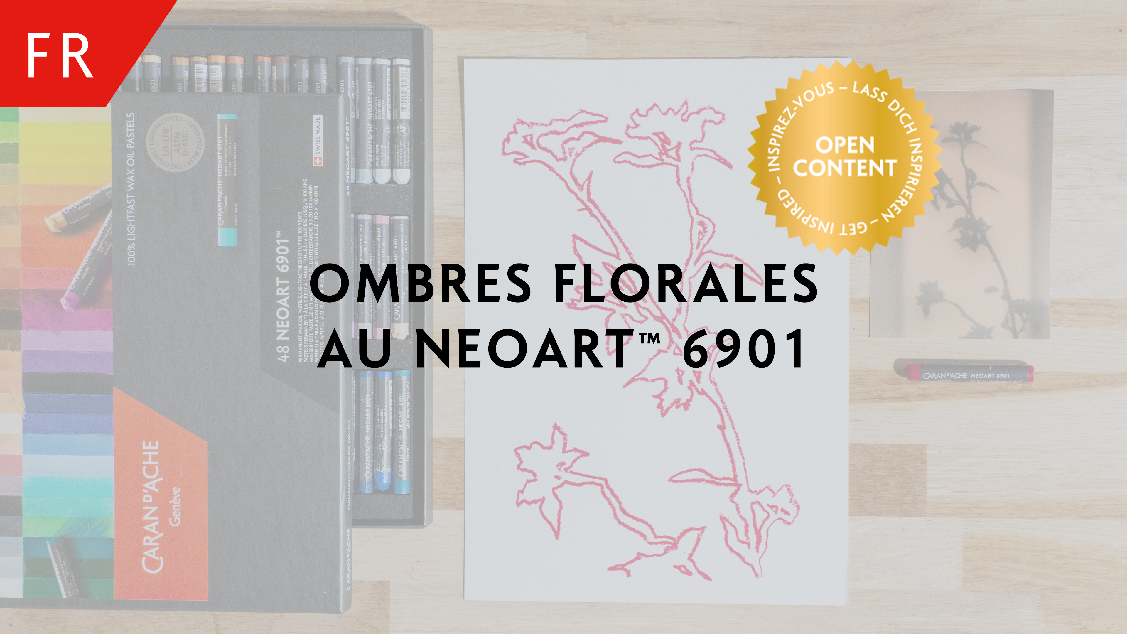 Ombres florales au NEOART™ 6901