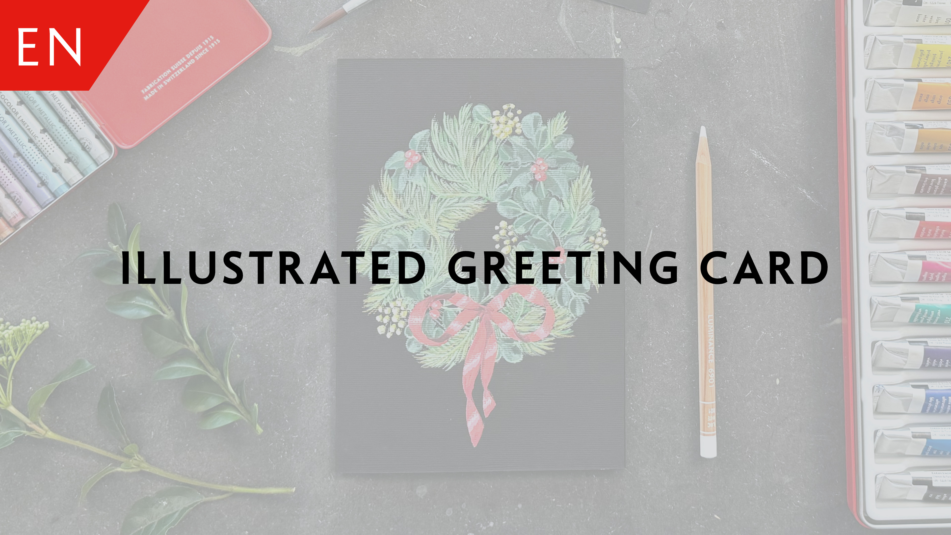 Illustrated greeting card – Clarissa Valaeys