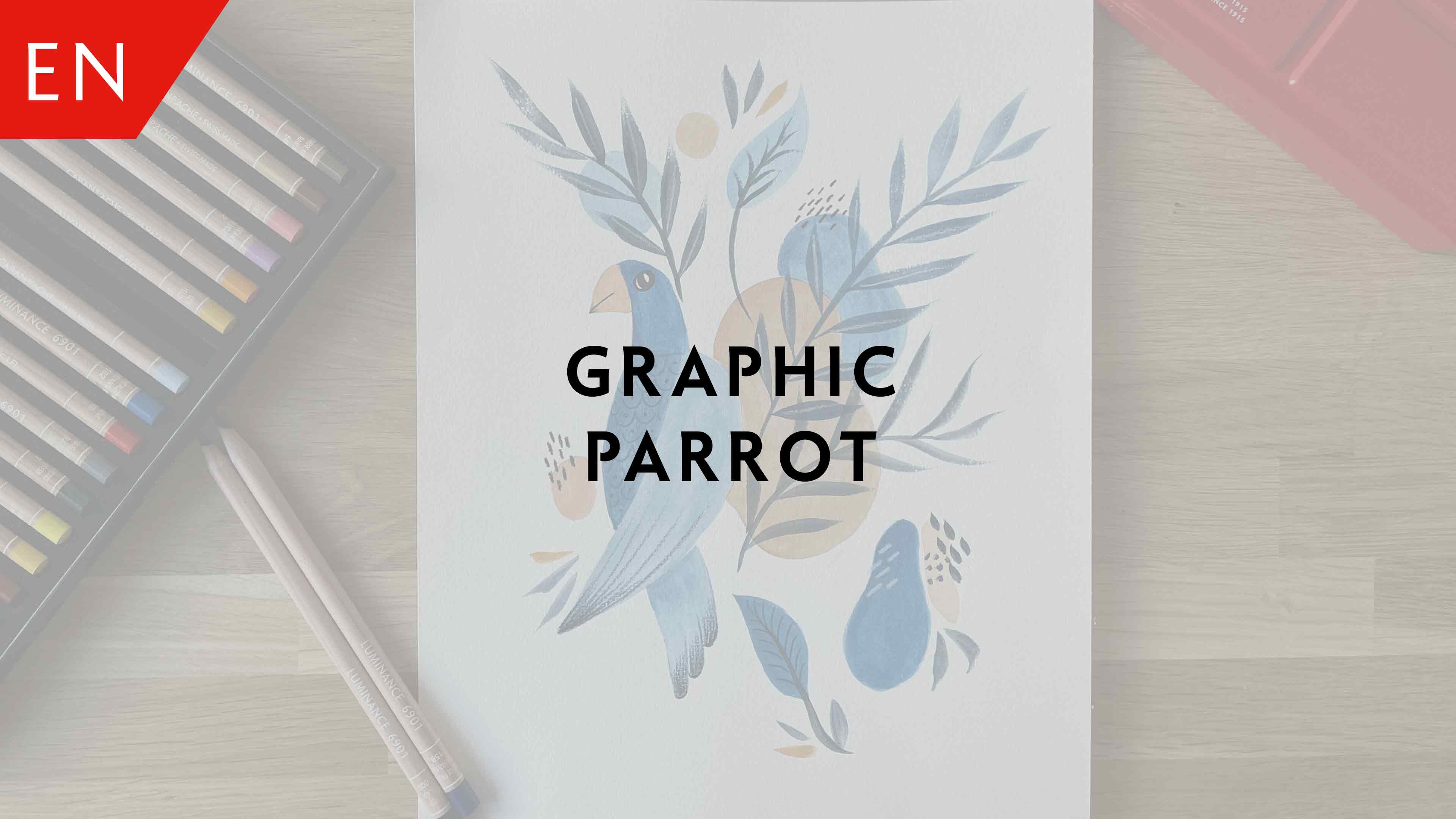 Graphic parrot – Julie Thomas