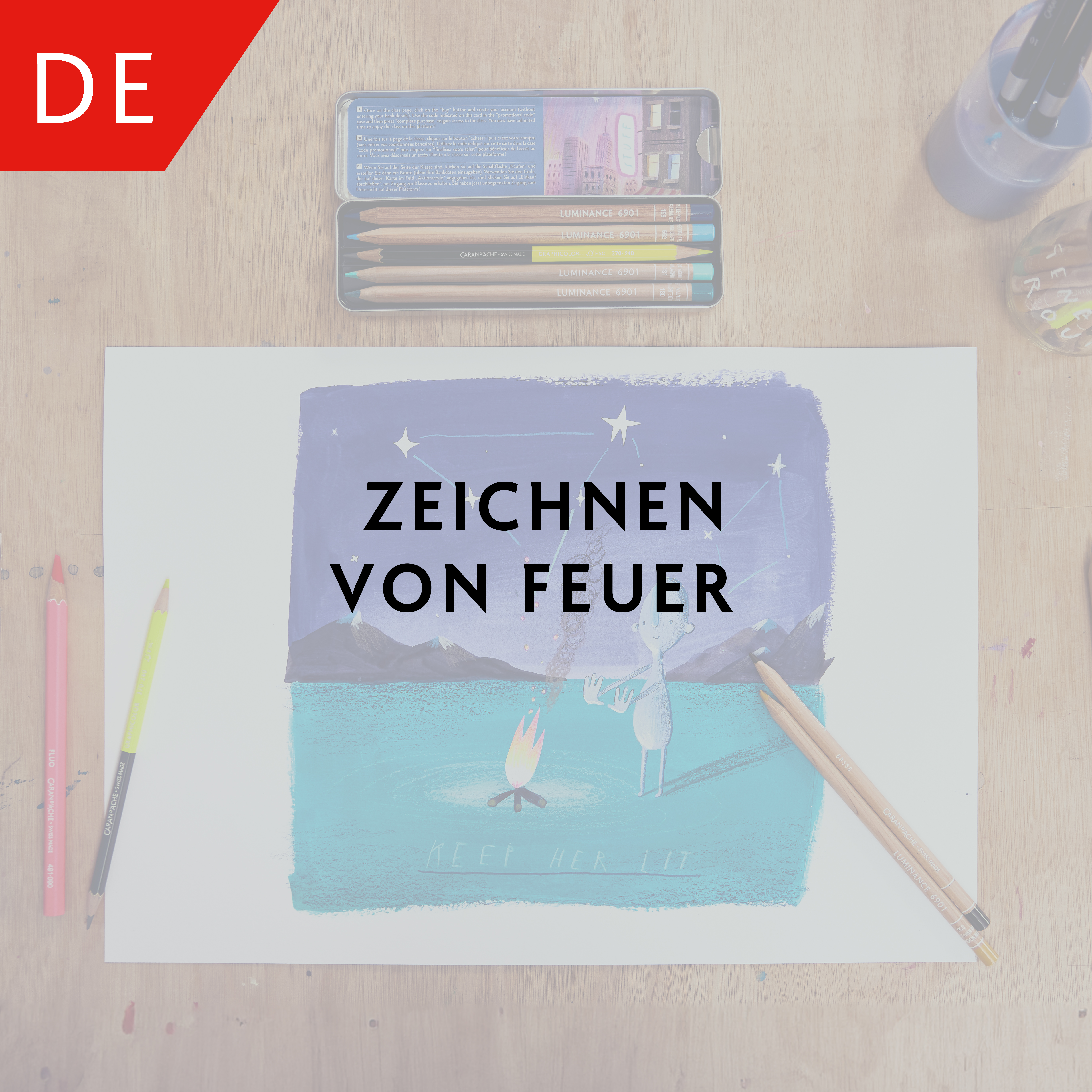 Zeichnen von Feuer – Oliver Jeffers