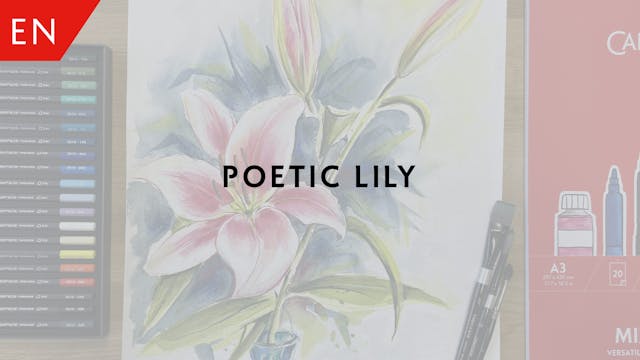 Poetic lily