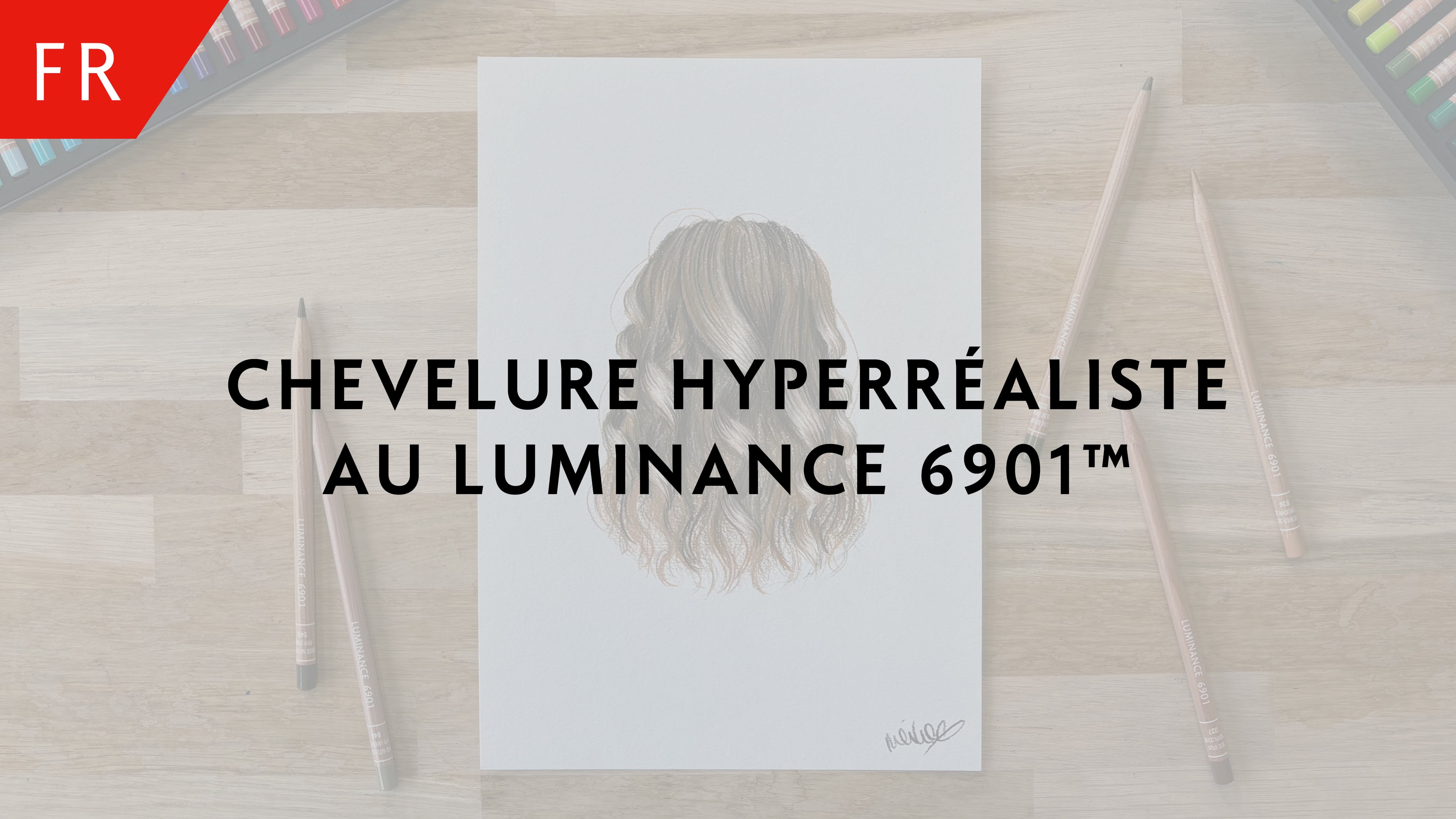 Chevelure hyperréaliste au Luminance 6901™ – Meike de Vries
