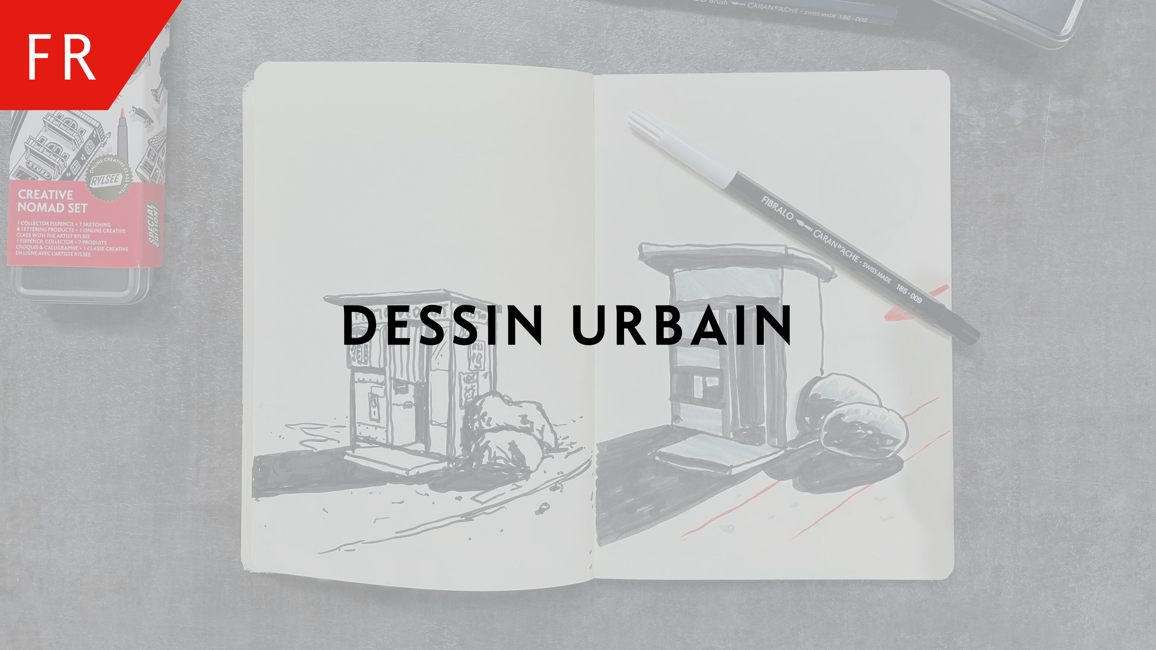 Dessin urbain – Cyril Vouilloz alias RYLSEE