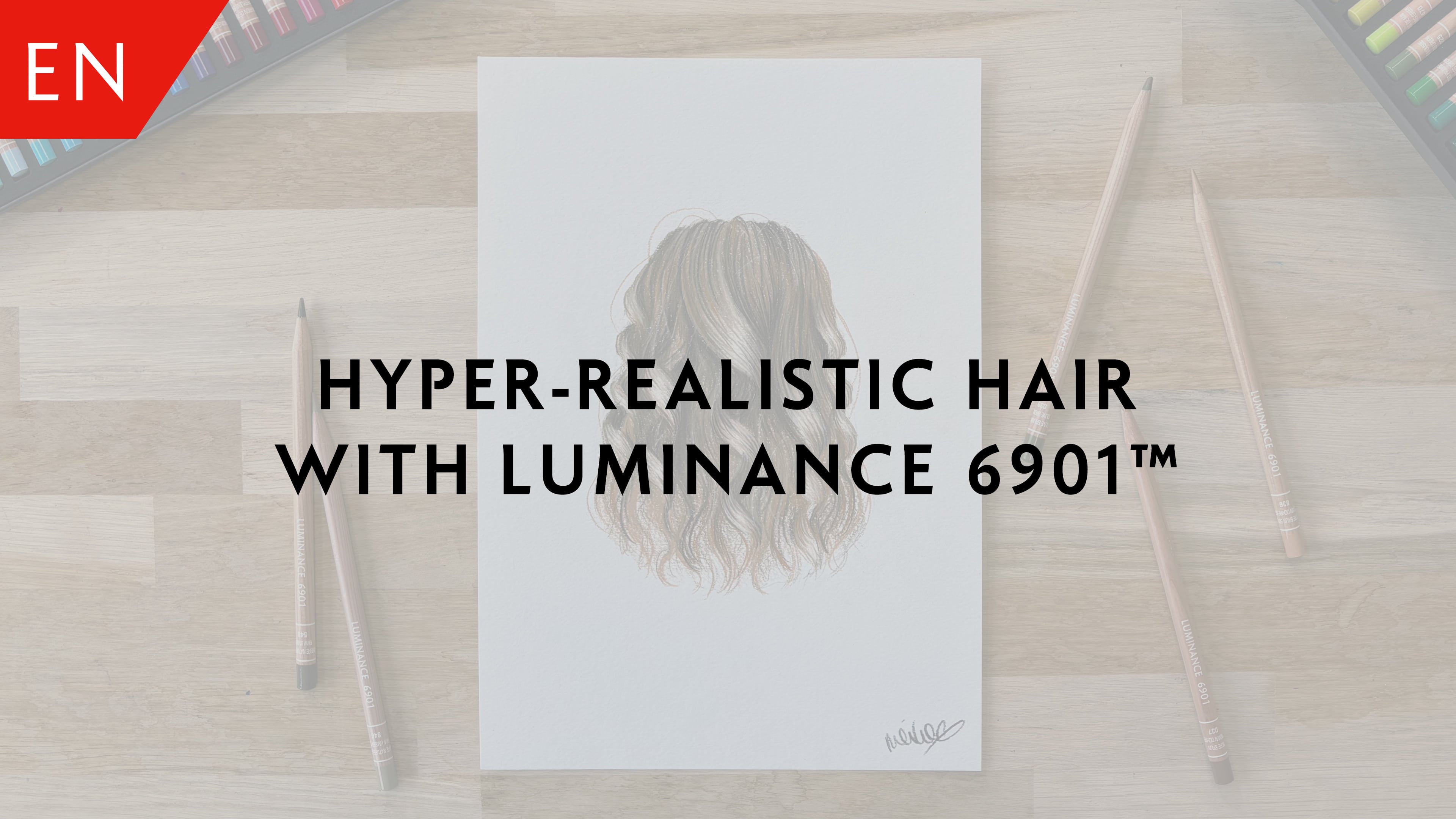 Hyper-realistic hair with Luminance 6901™  – Meike de Vries