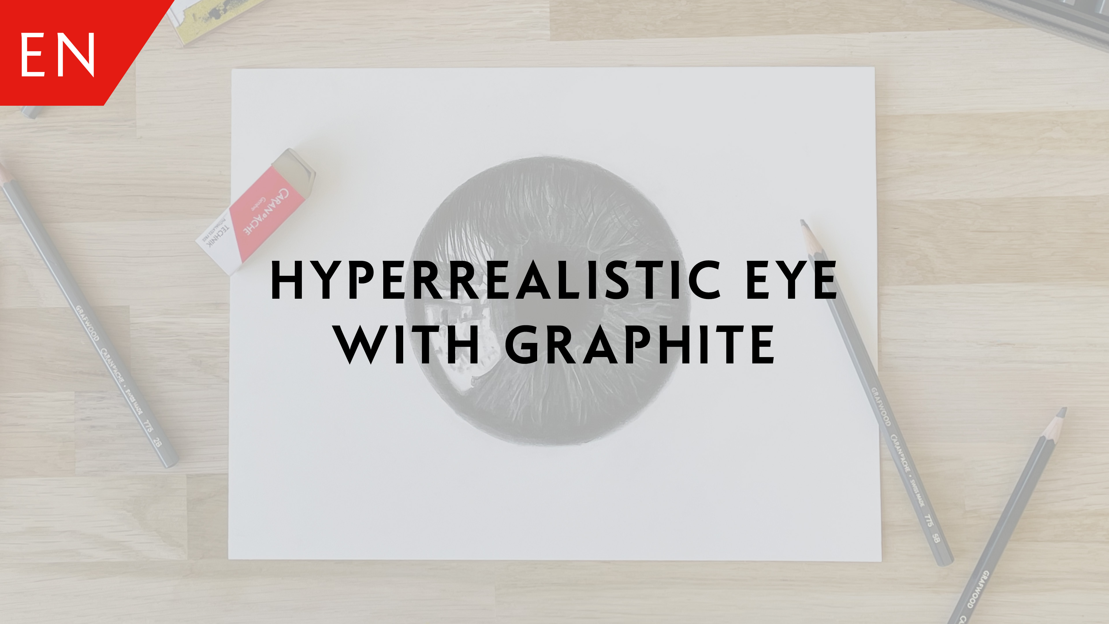 Hyperrealistic Eye with Graphite – DiegoKoi