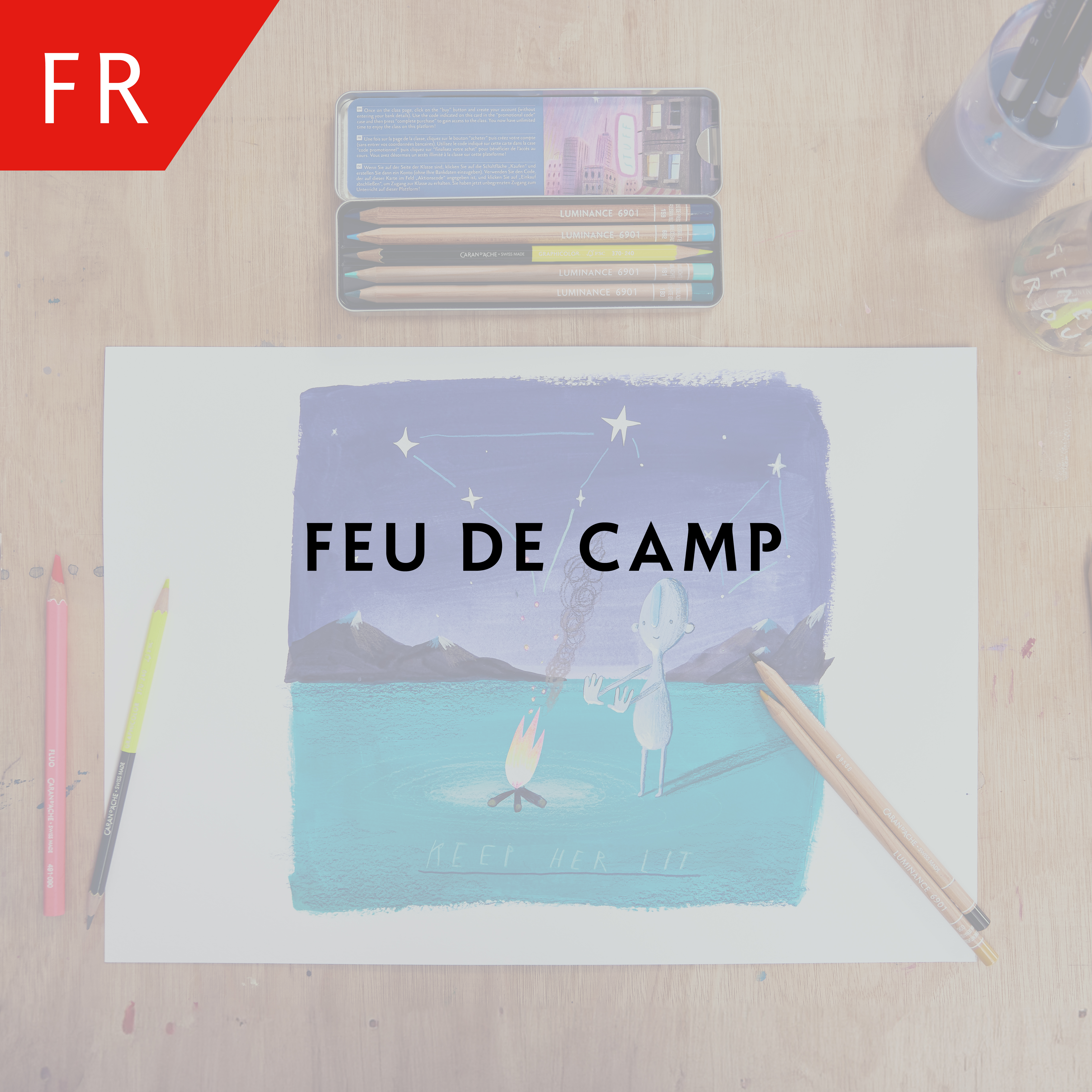 Feu de camp – Oliver Jeffers