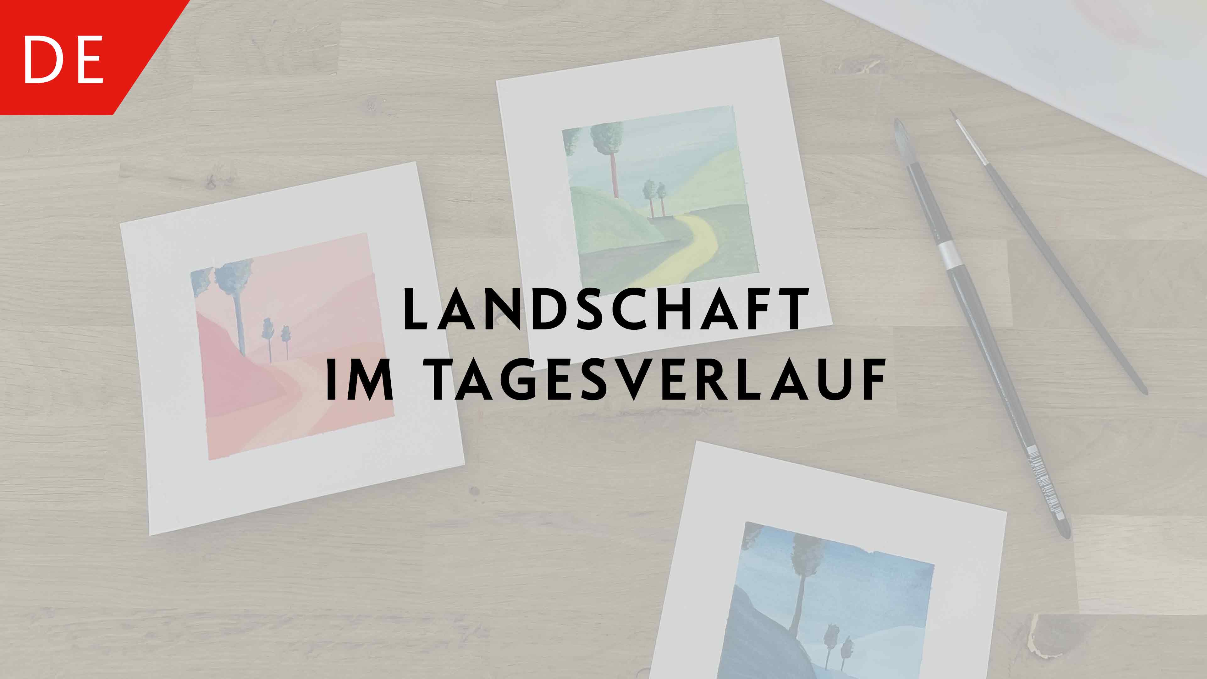 Landschaft im Tagesverlauf – Ambre Verschaeve