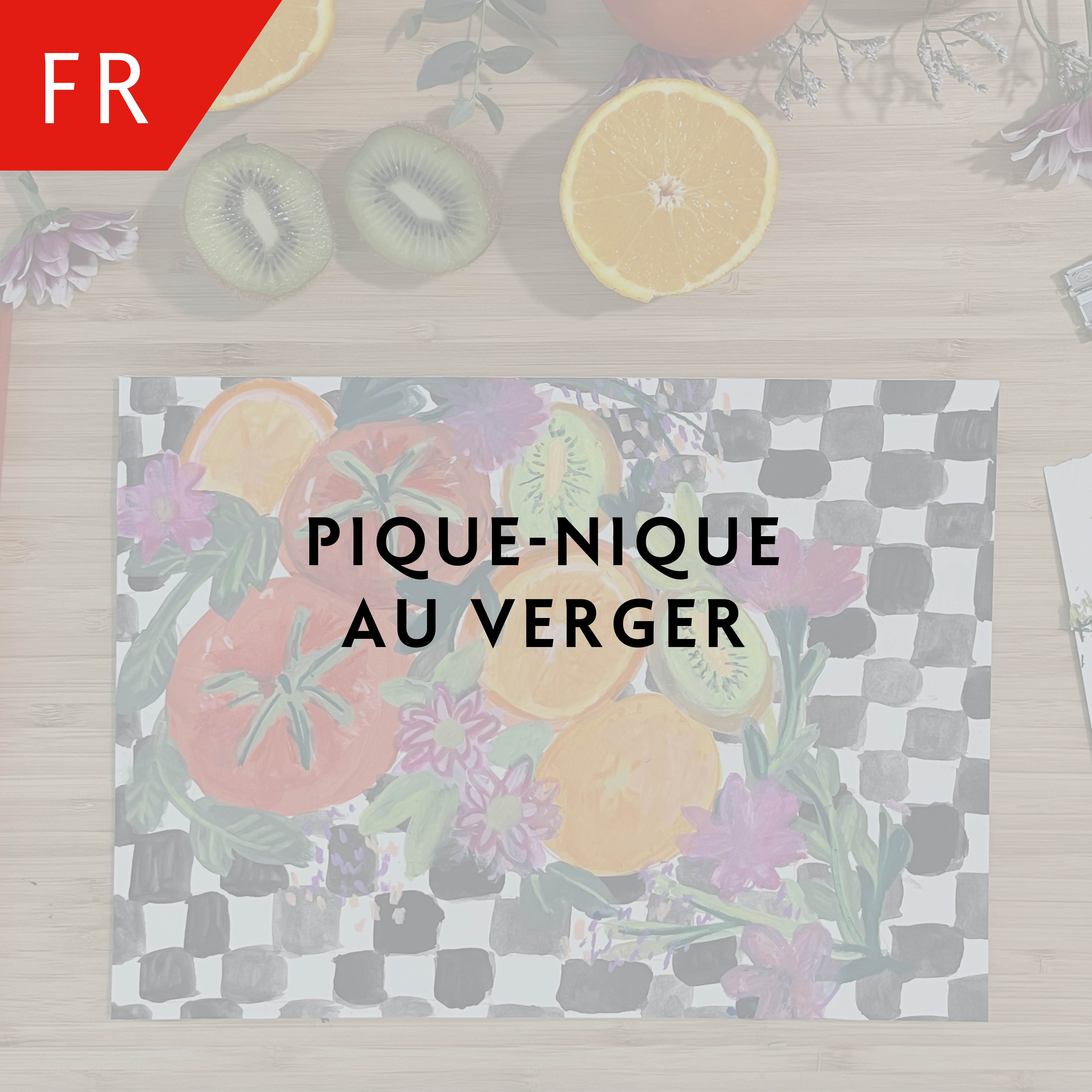 Pique-nique au verger – Claudia Melchor del Rio