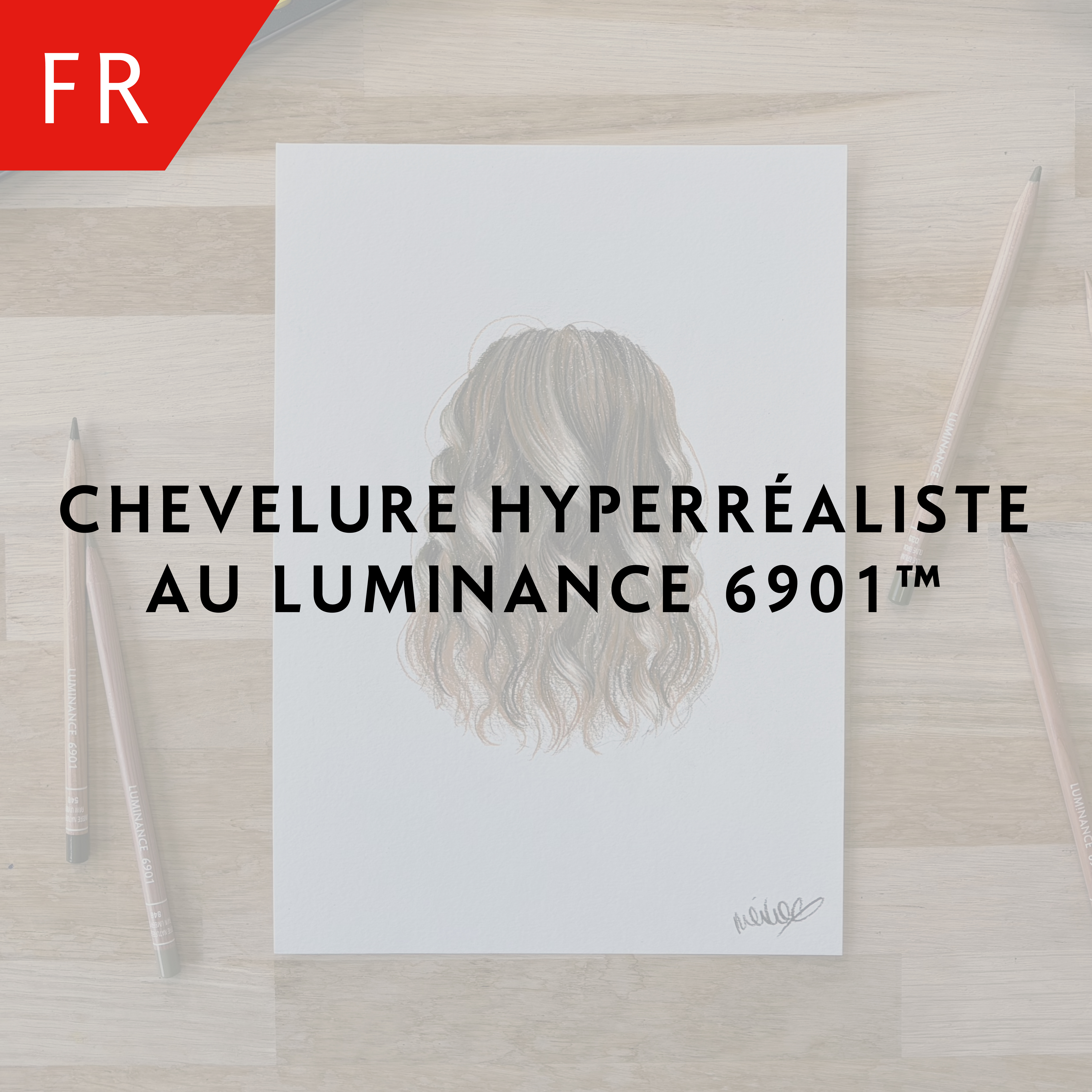Chevelure hyperréaliste au Luminance 6901™ – Meike de Vries