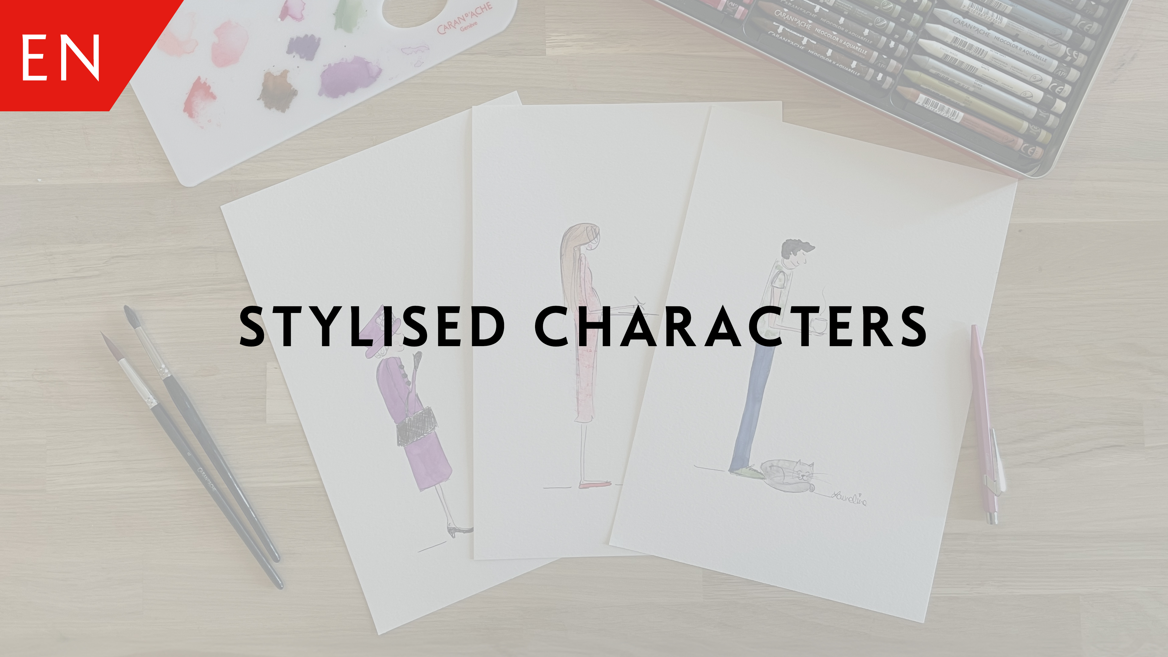 Stylised Characters – Laureline Manuel-Henchoz