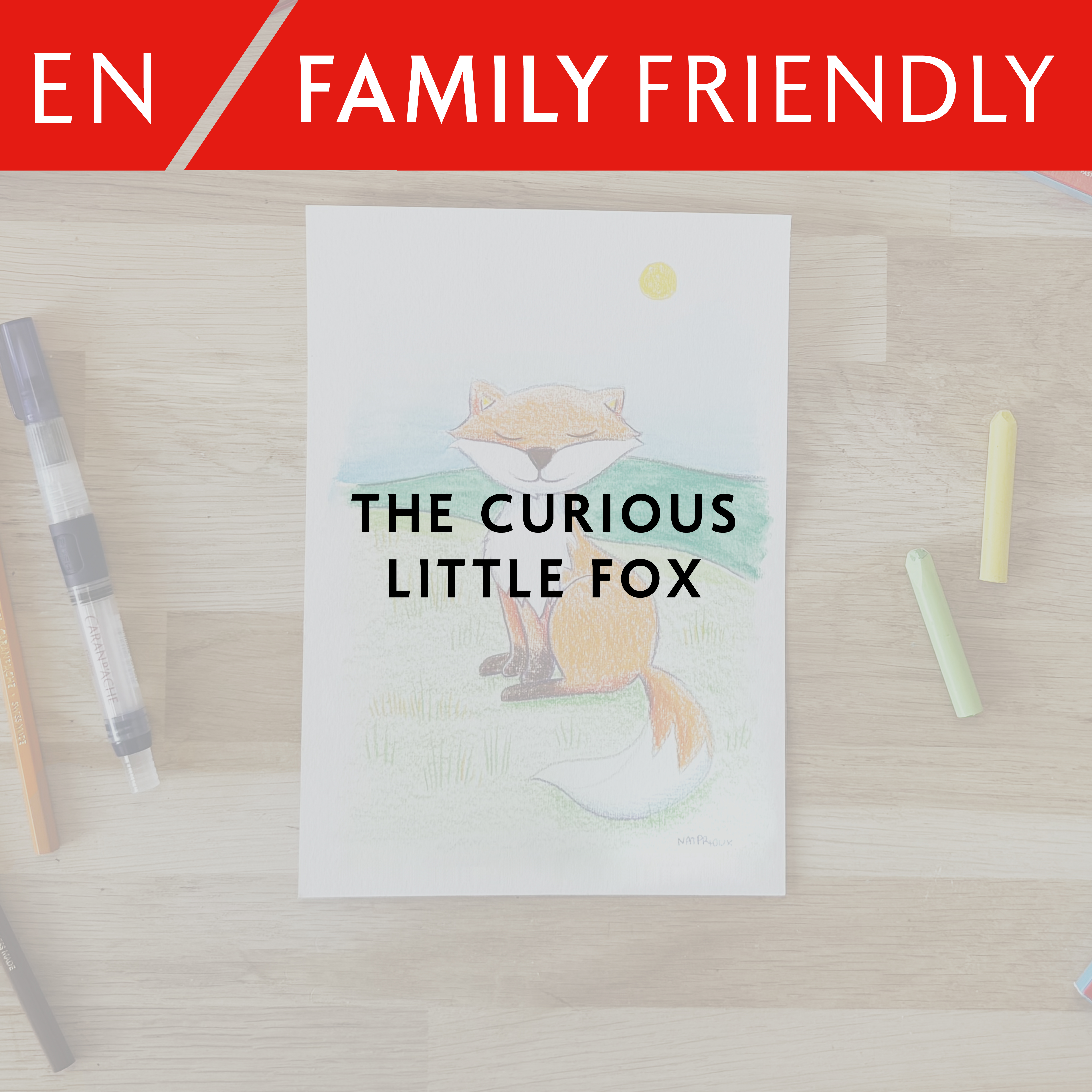 The curious little fox – Nathalie Prioux