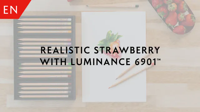 Realistic strawberry with Luminance 6901™