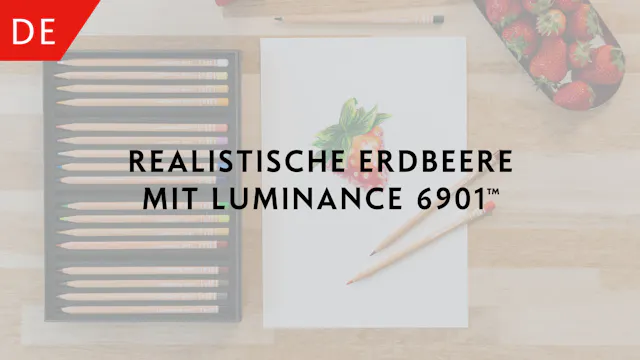 Realistische Erdbeere mit Luminance 6901™ - Meike de Vries