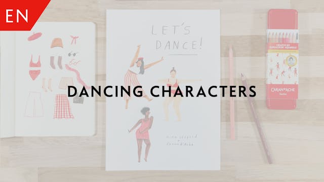 Dancing characters – Nina Cosford