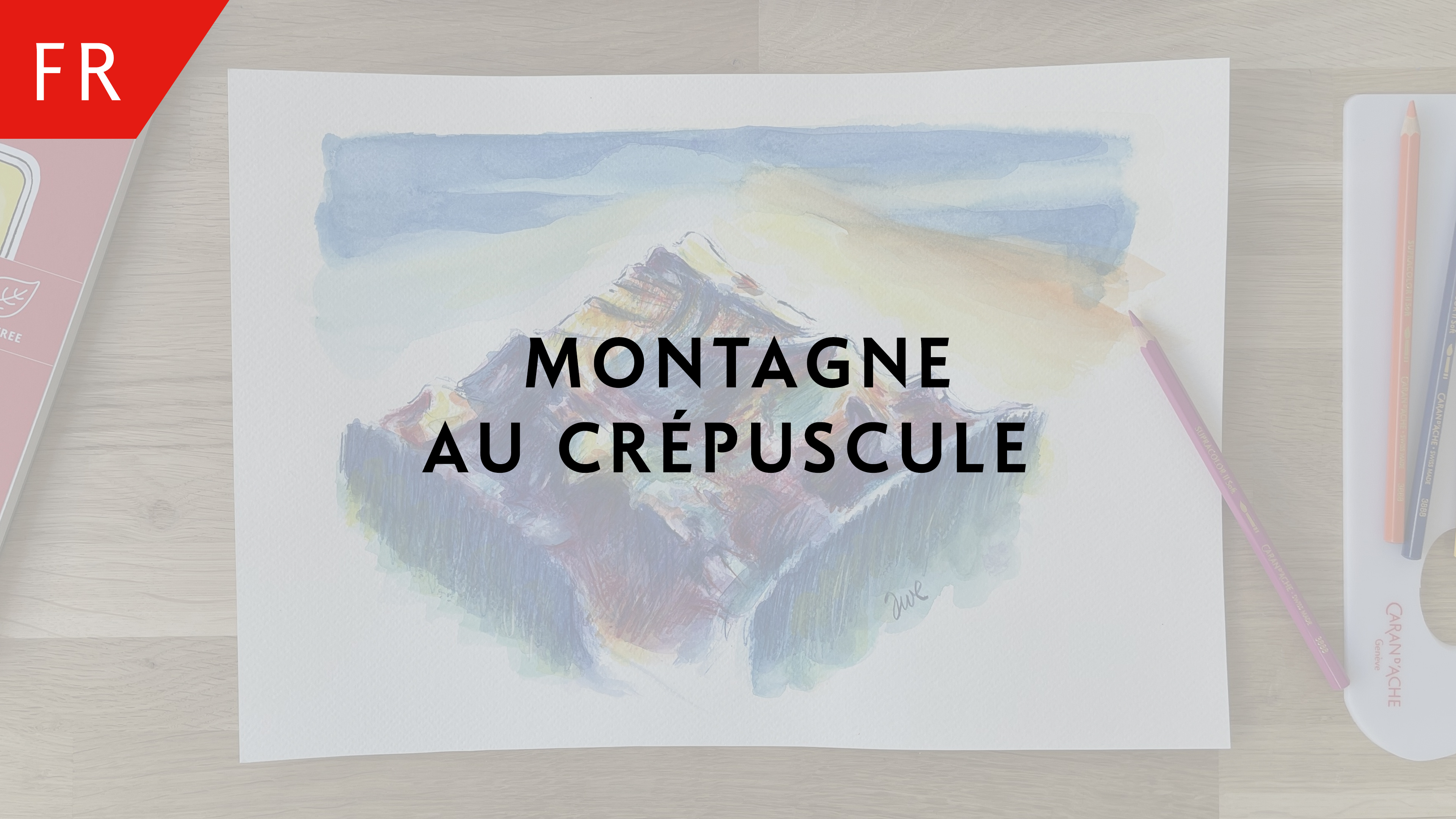 Montagne au crépuscule – Adrian Weber