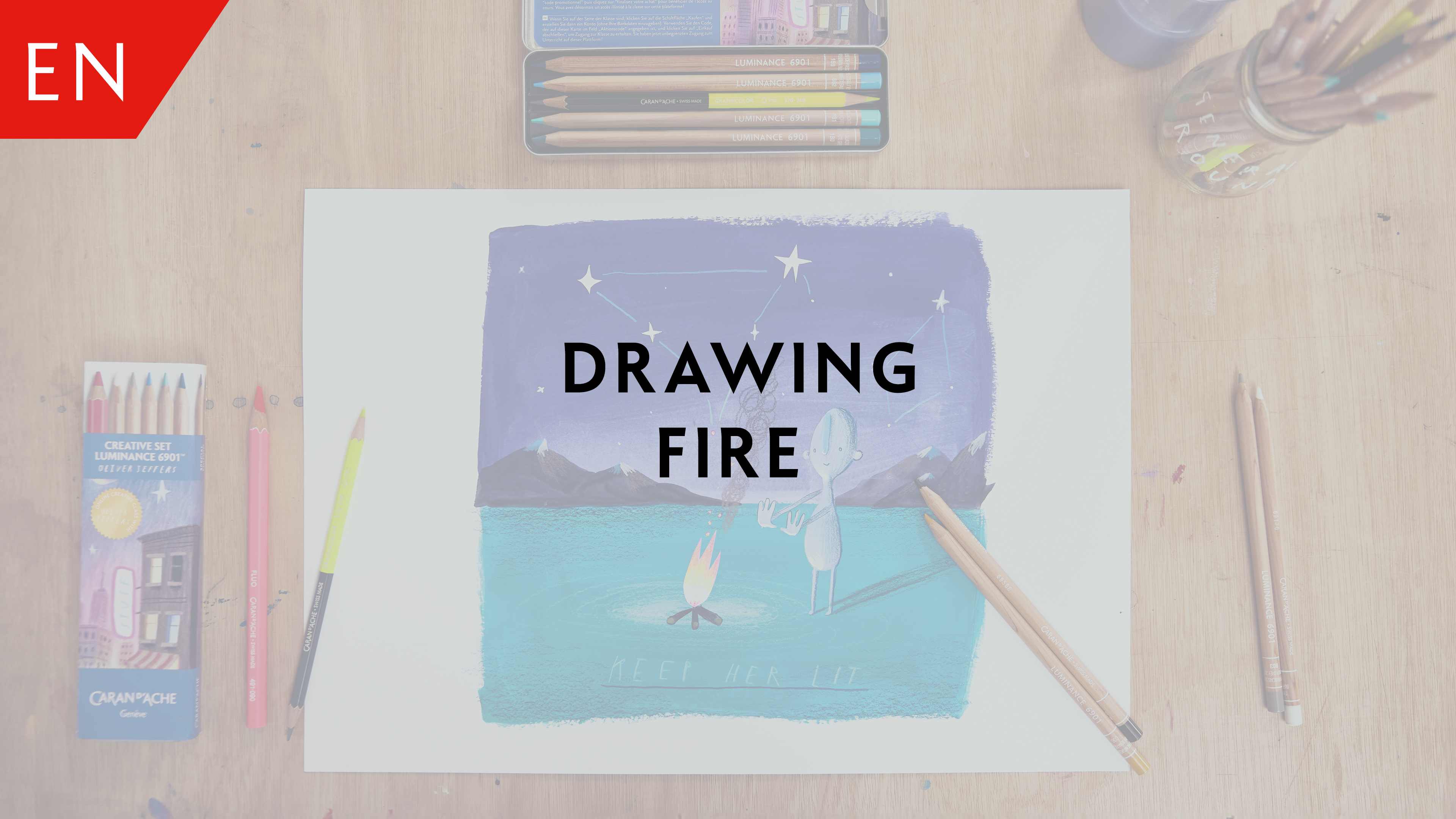 Drawing Fire – Oliver Jeffers
