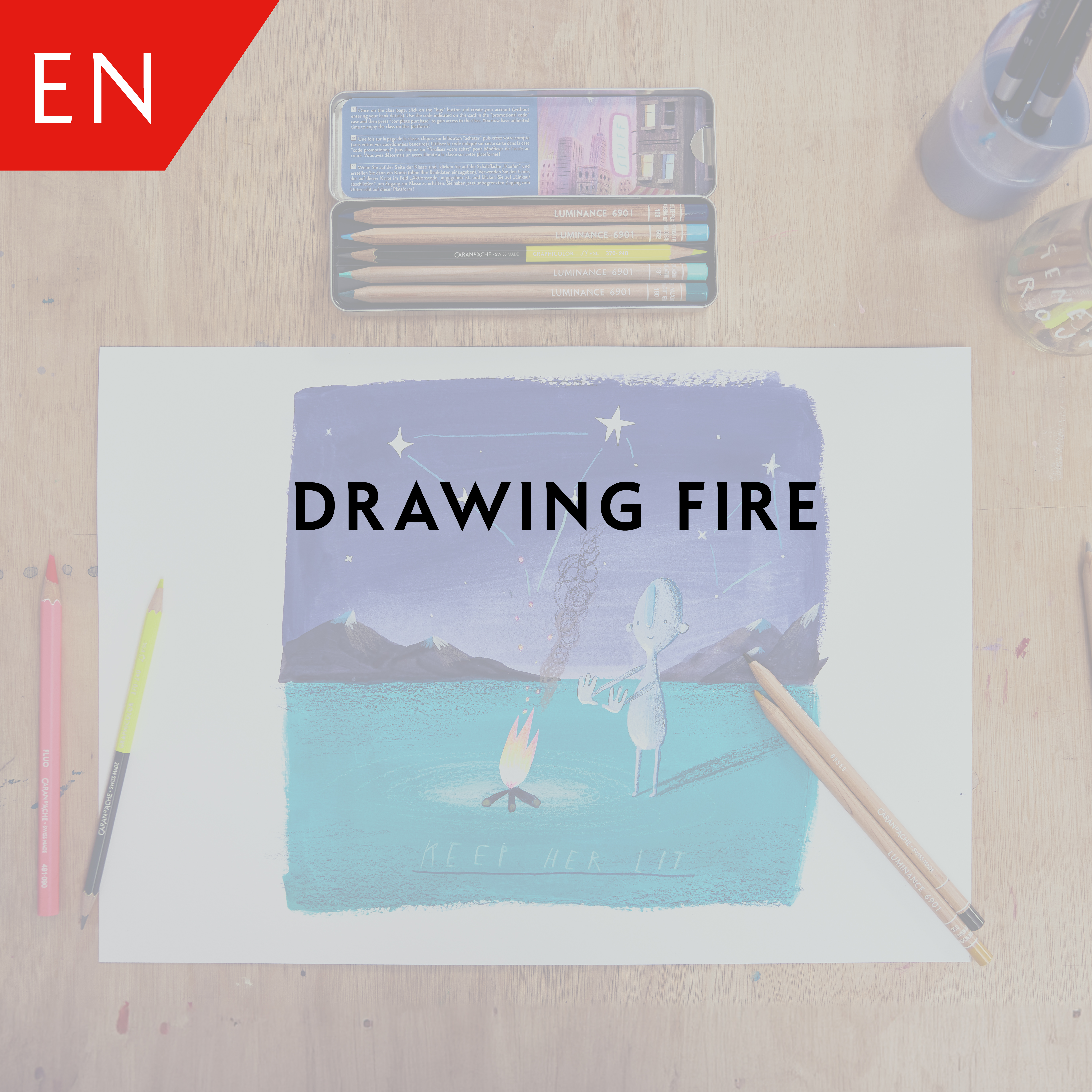 Drawing Fire – Oliver Jeffers