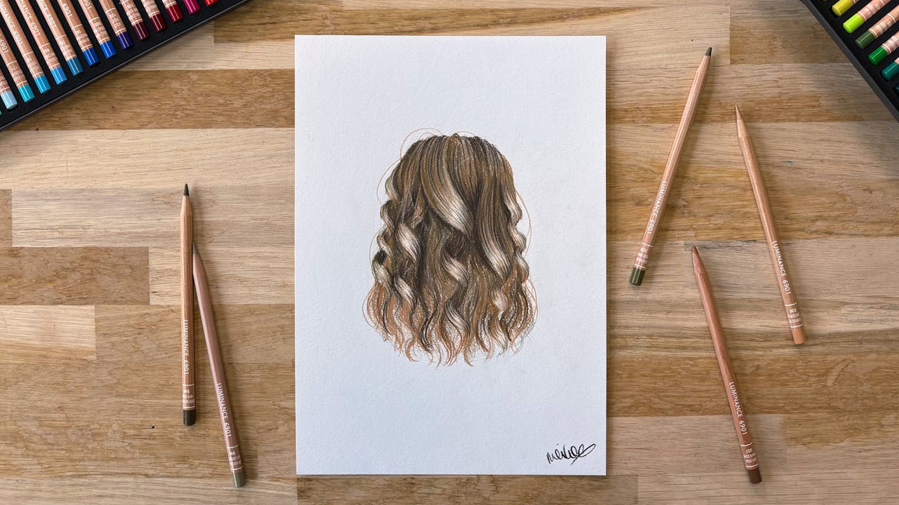 Hyper-Realistic Hair by Meike de Vries